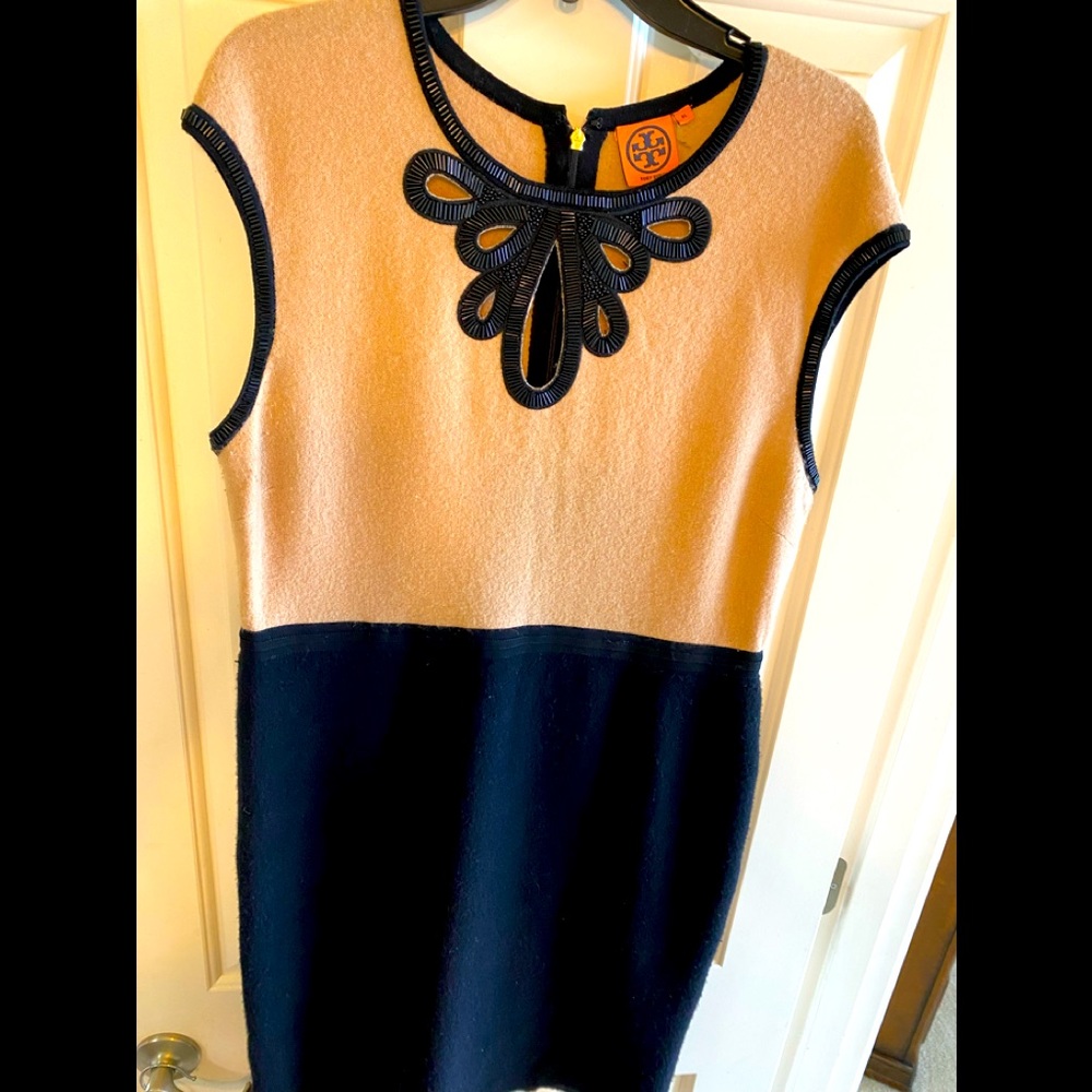 Wool sheath dress